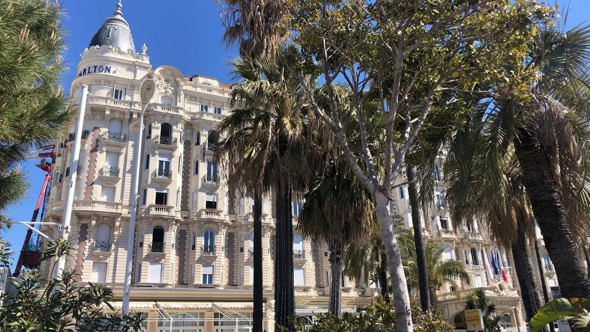 Croisette Martinez, Terrasse Daire Cannes Fransa